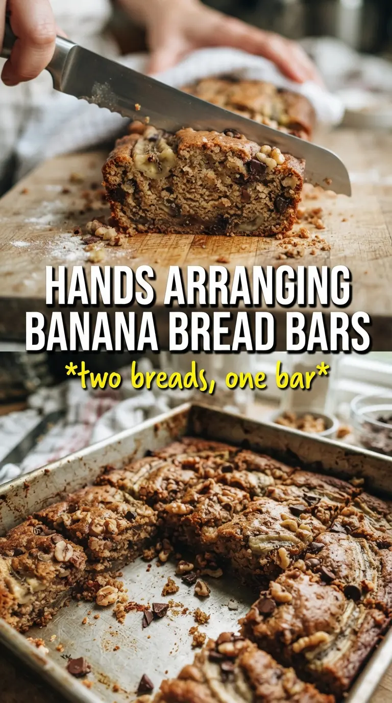 Pumpkin Banana Bread Bars moist maple-glazed