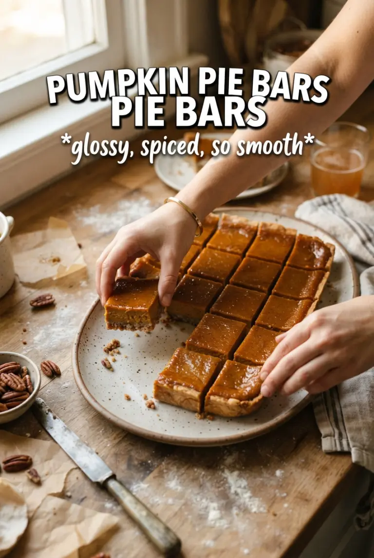 Pumpkin Pie Bars