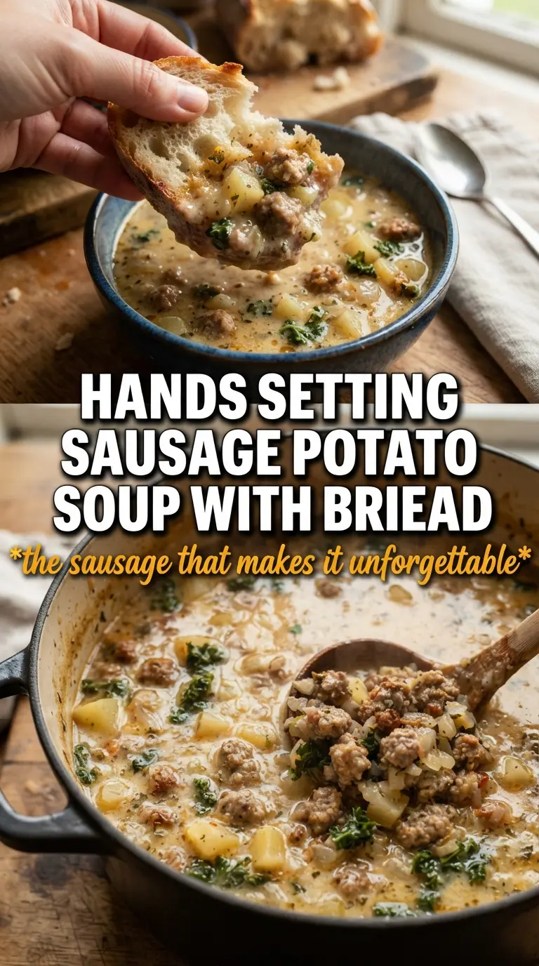Sausage Potato Soup hearty creamy