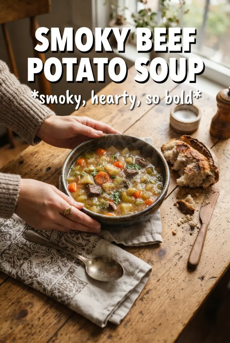Smoky Beef Potato Soup