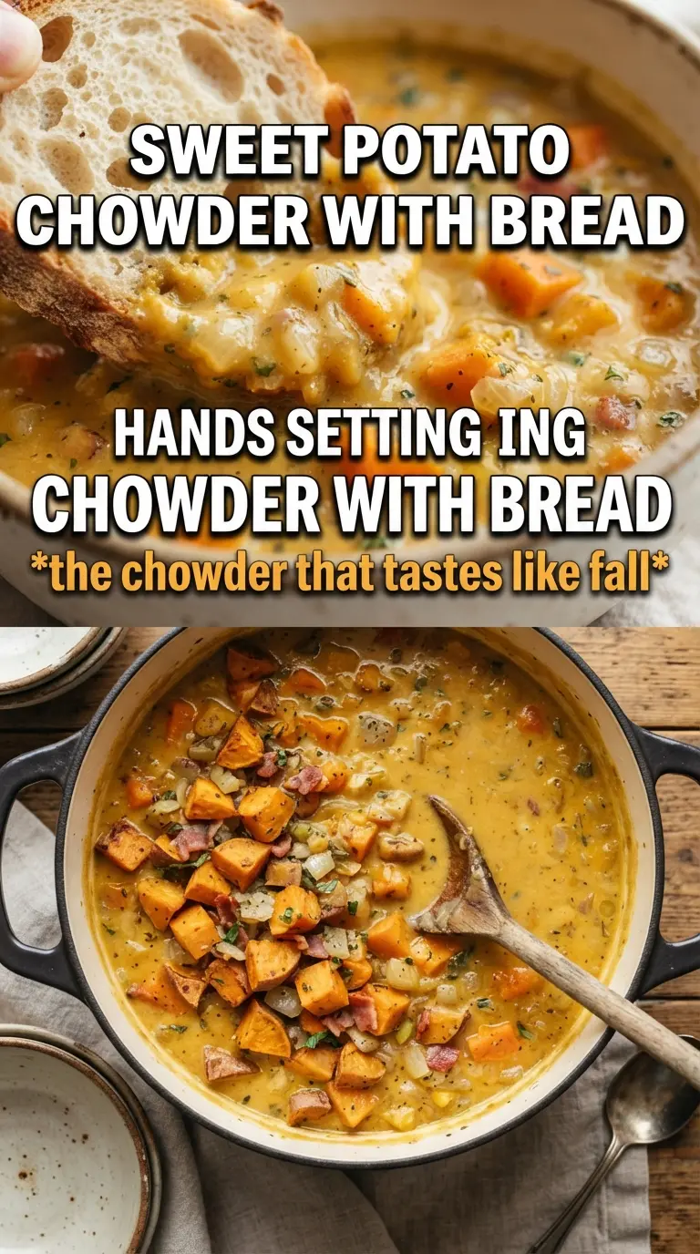 Sweet Potato Chowder creamy smoky comforting